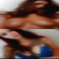 Horny girls warm her body