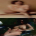 Group girls naked doing