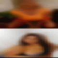 Curvy swinging women